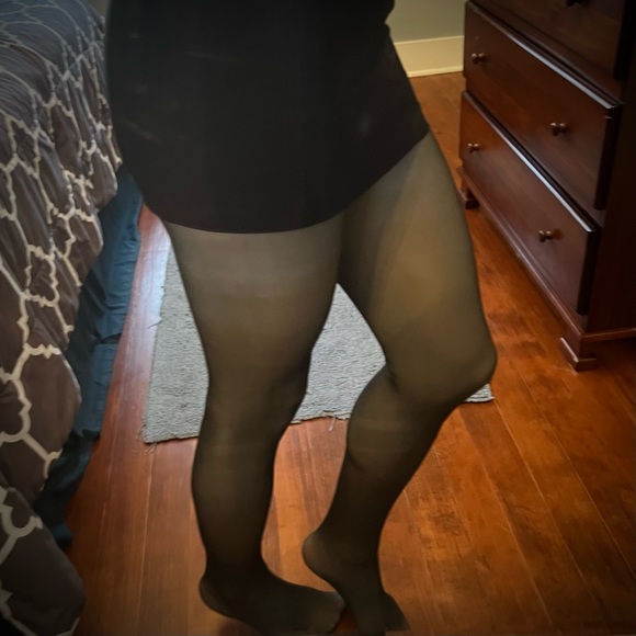 Fleeced Lined Pantyhose transparent tights classy and sophisticated - Picture 13 of 15